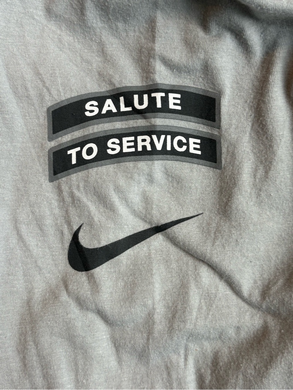Nike Denver Broncos Salute to Service Long Sleeve Tee Men’s 3XL Light Gray NFL - Picture 4 of 6